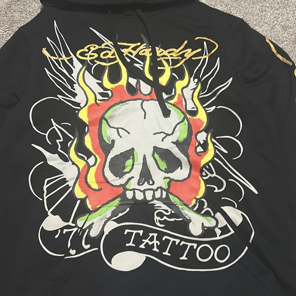 Vintage Ed Hardy Tattoo Hoodie - Picture 2 of 6